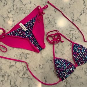NWOT - Vineyard Vines Bikini in Signature Whale Print - XS Women’s